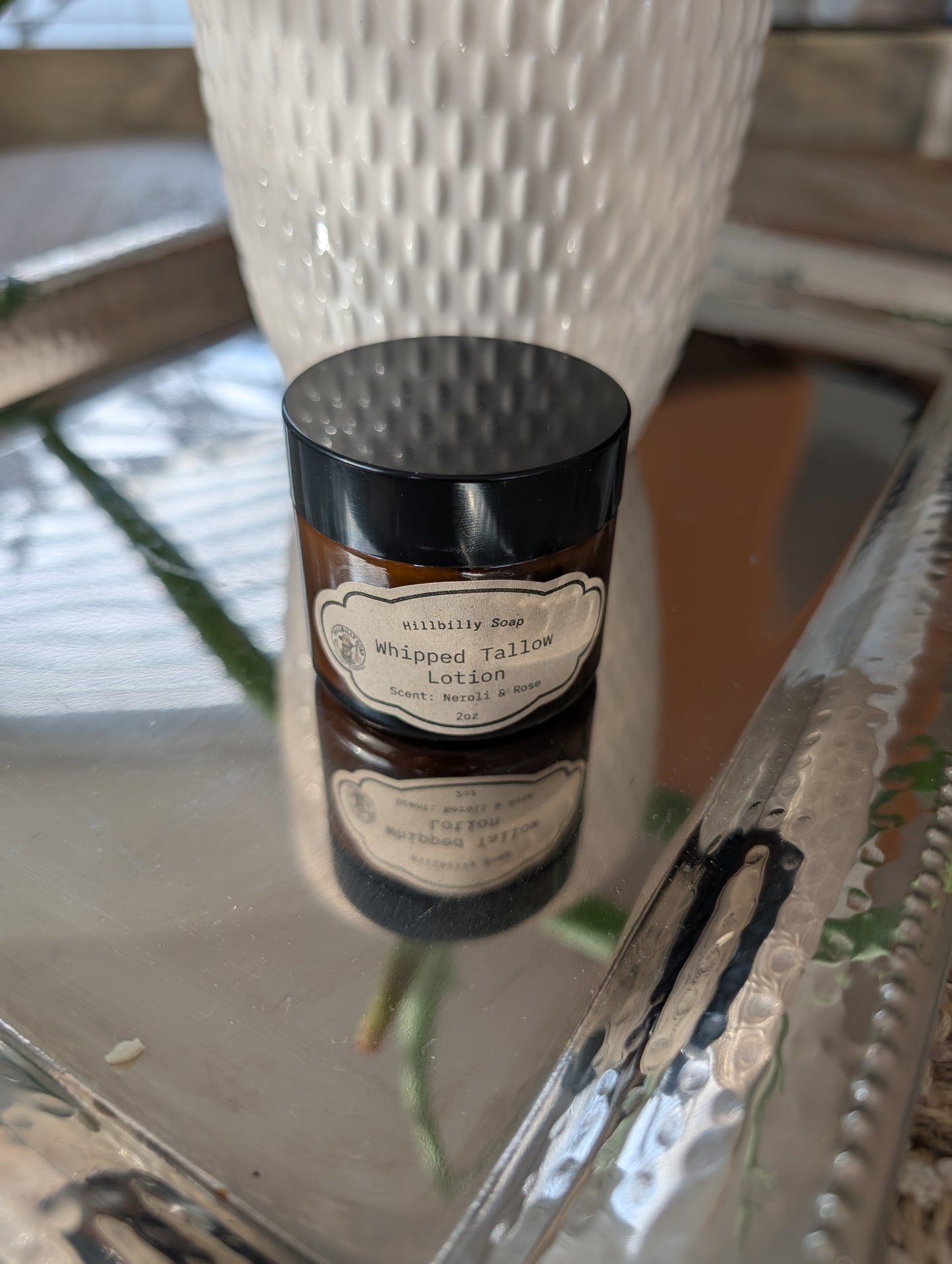 Whipped Tallow Lotion - Rose & Neroli