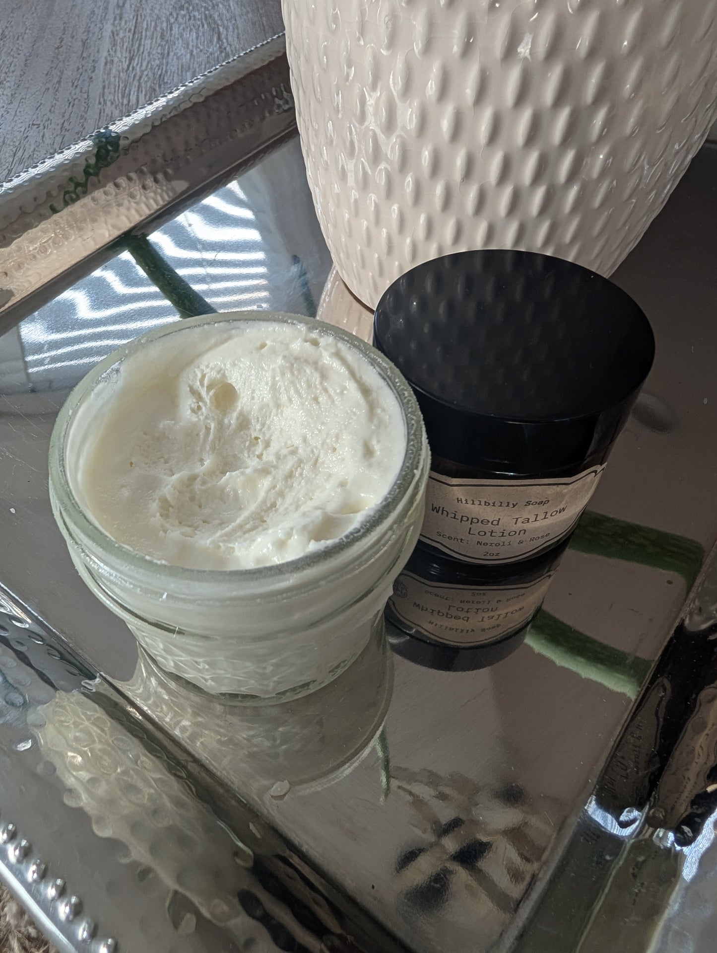Whipped Tallow Lotion - Rose & Neroli