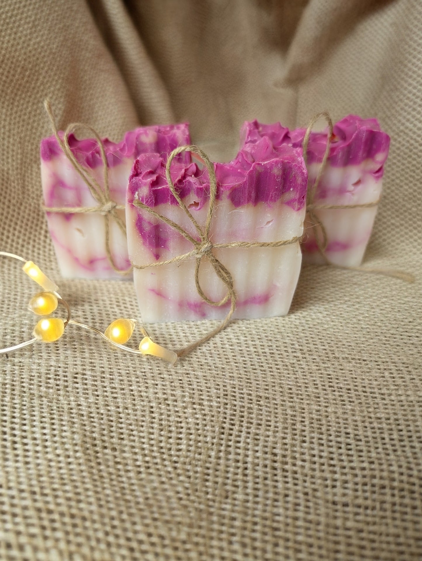 Coconut Bar (Tangerine Dancy & Neroli)-Pink & White